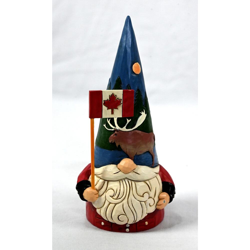 Jim Shore O Canada My Gnome Forever 6008763 + Box